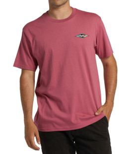 Crayon Wave Ss Mens Wild Berry